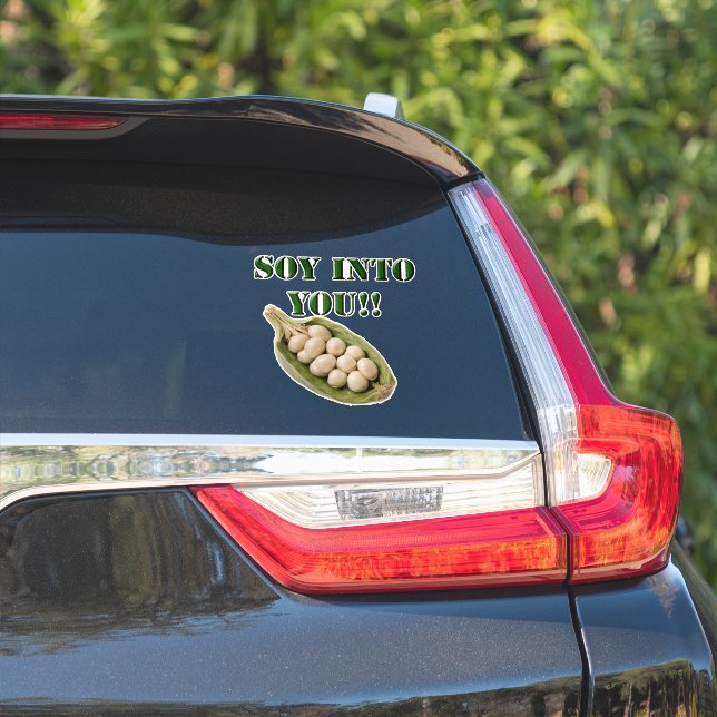 Soy Into You: A Vegan Love Story, Sticker (Car Side)