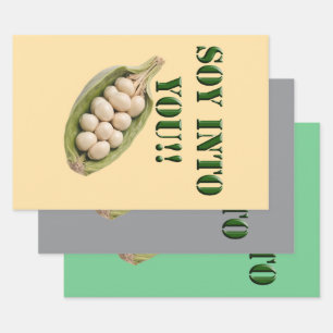 Soy Into You: A Vegan Love Story, Wrapping Paper Sheets