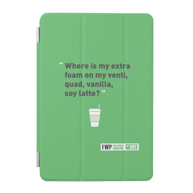 Soy Latté iPad Mini Cover (Front)