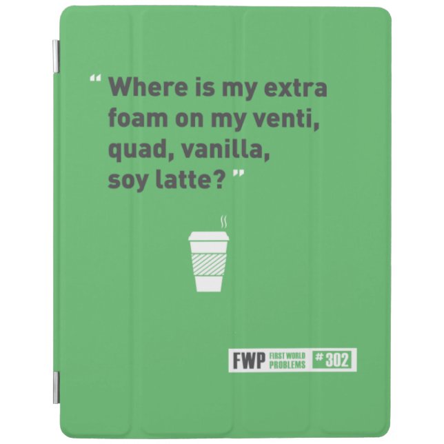 Soy Latté iPad Smart Cover (Front)