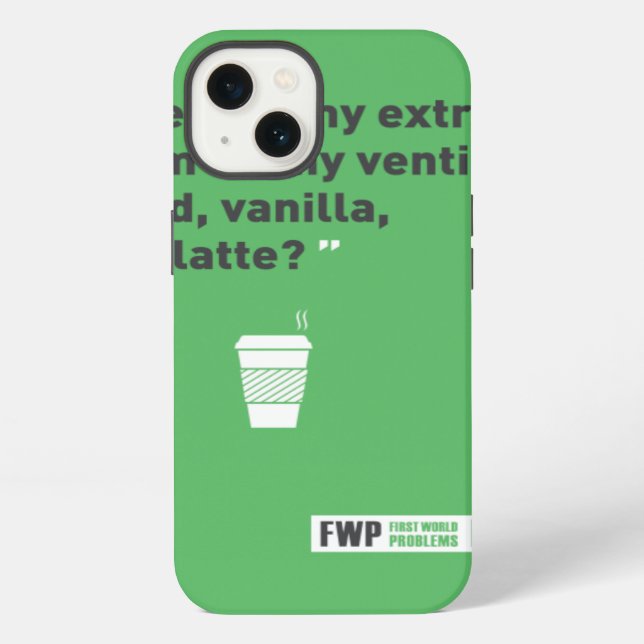 Soy Latté Iphone Case (Back)