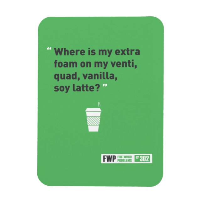 Soy Latté Magnet (Vertical)