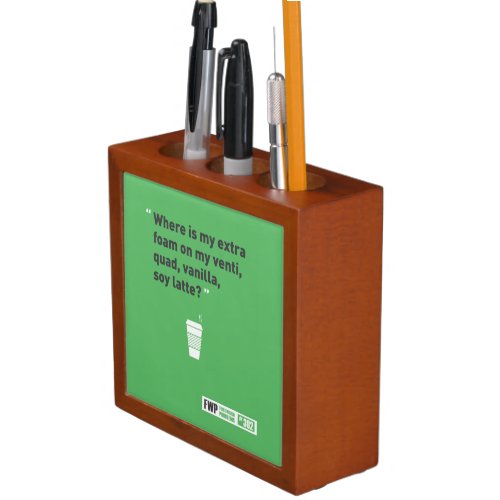 Soy Latt Pencil Holder