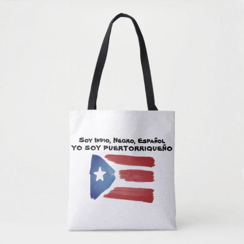 Soy Puertorriqueo Tote Bag