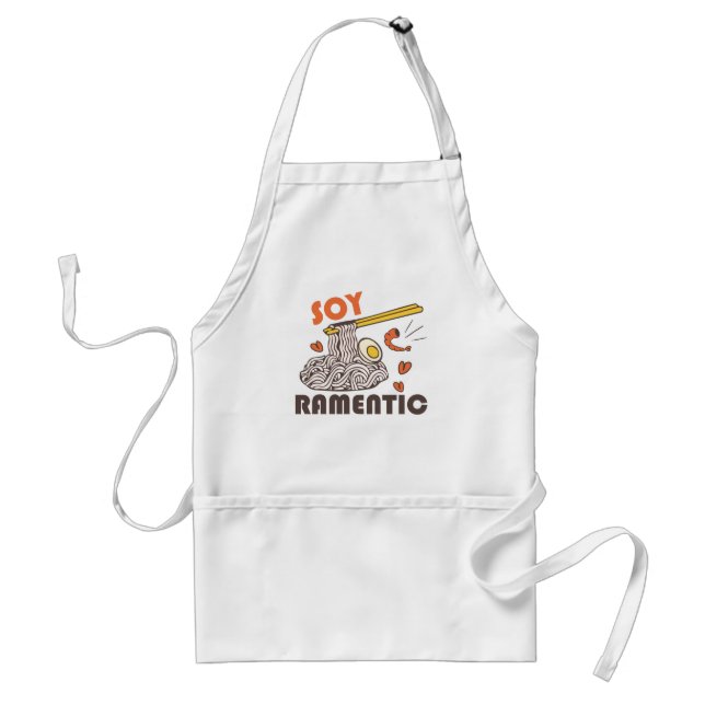 Soy Ramentic Adult Apron (Front)