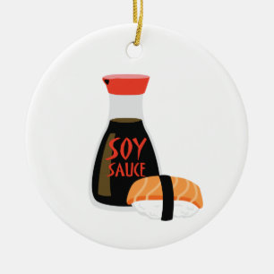 Soy Sauce Ceramic Ornament