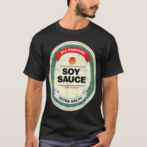 Soy Sauce Funny Halloween Costume  T_Shirt