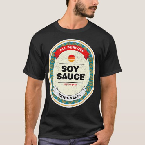 Soy Sauce Funny Halloween Costume T_Shirt