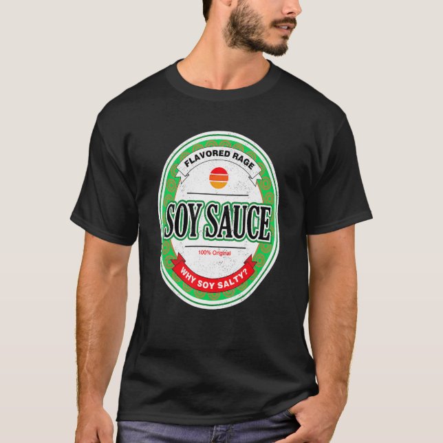 Soy Sauce  Sushi Matching Group Halloween Costume T-Shirt (Front)