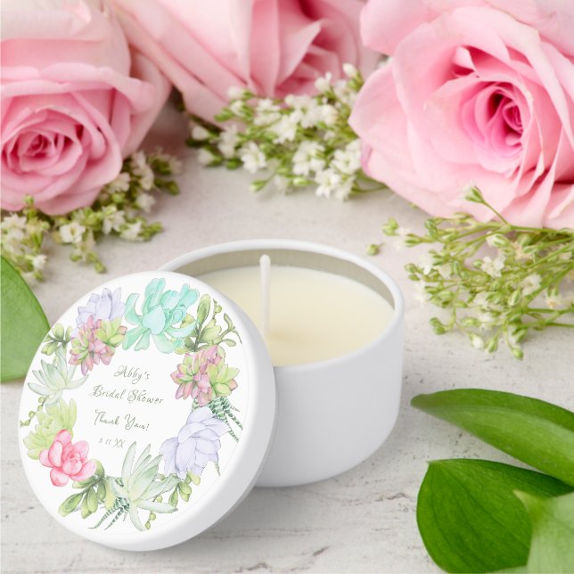 Soy Wax Candle Favor Mini Candle Favors (Insitu (Wedding))