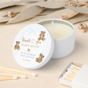 Soy Wax Candle Favor Mini Candle Favors