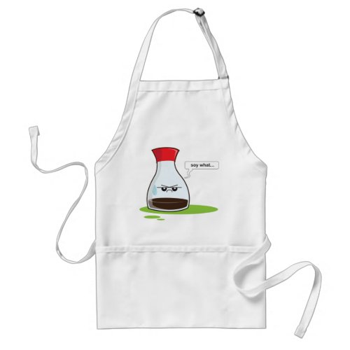 Soy What Adult Apron