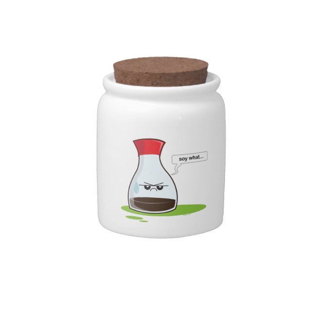 Soy What Candy Jar (Front)