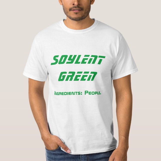 Soylent Green Ingredients T-Shirt (Front)