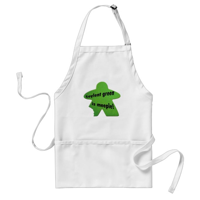 Soylent Green is Meeple Apron (Front)
