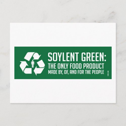 Soylent Green Postcard