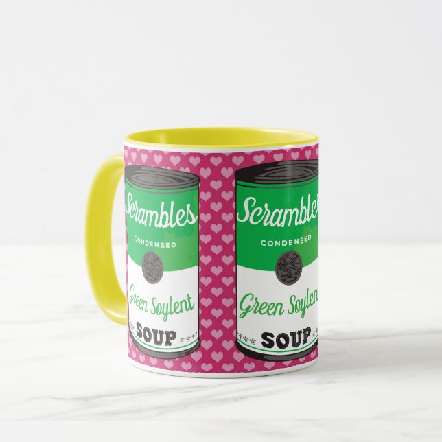 Soylent soup mug (Front Left)