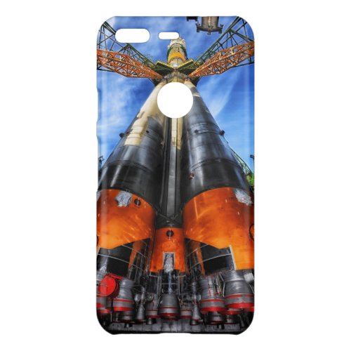 Soyuz Rocket On Pad Uncommon Google Pixel Case