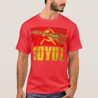 Soyuz Rocket Soviet Union 4 T-Shirt
