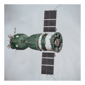 Soyuz Spacecraft (Apollo-Soyuz Test Project) Poster
