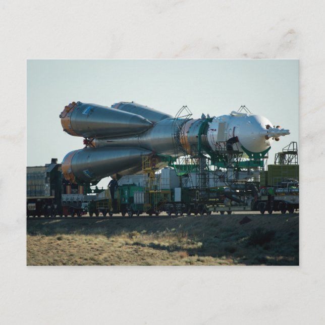 Soyuz to the Launch Postcard (Front)