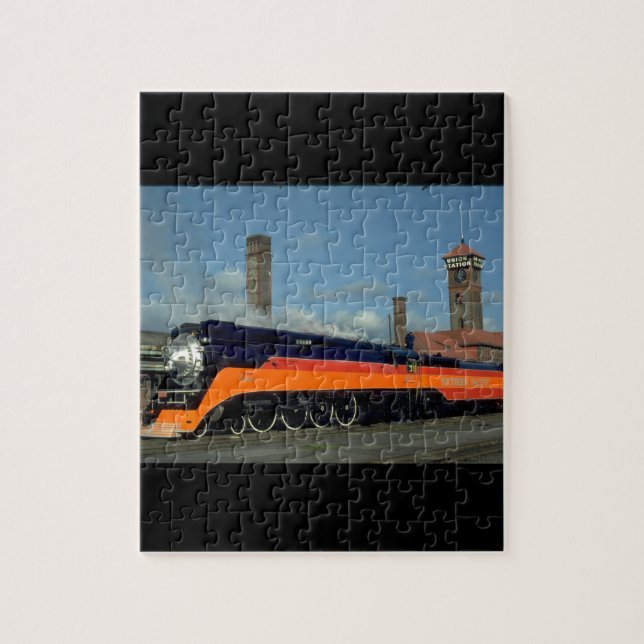 SP 4-8-4 "Daylight" locomotive #4449_Trains Jigsaw Puzzle (Vertical)
