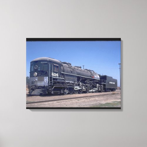 SP 4_8_8_2 cab forward Mallet 4294_Trains Canvas Print