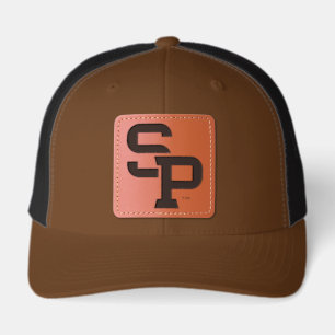SP LEATHER PATCH HAT