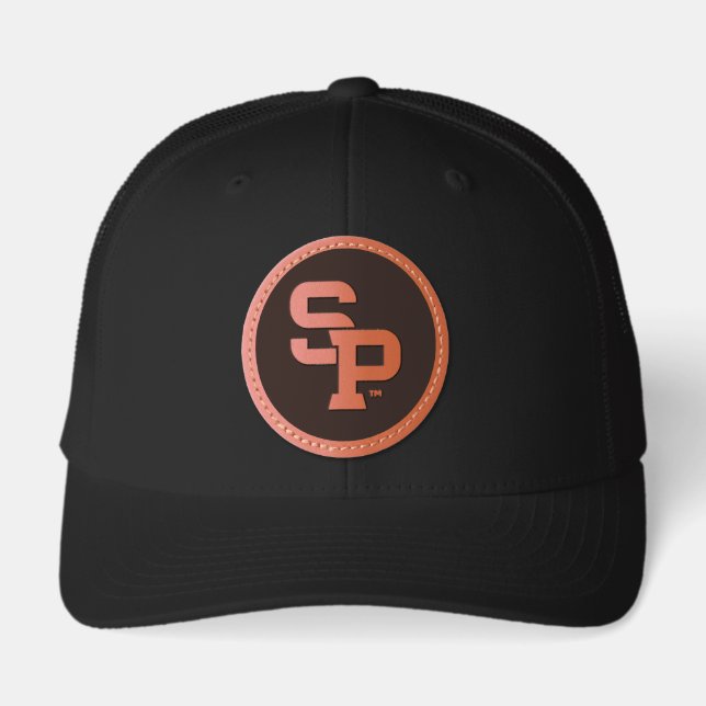 SP LEATHER PATCH HAT (Front)