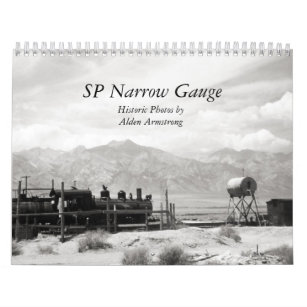 SP Narrow Gauge Black and White Photography Calendar