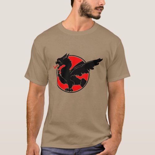 SPA 83 Squadron Black Dragon Insignia  T_Shirt