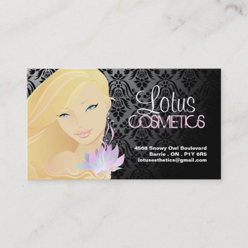 Spa and Aesthetics Business Card