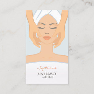 Spa and Massage Business Card Template