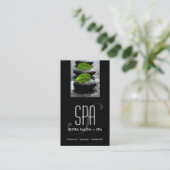 Spa and Massage Business Card Template (Standing Front)