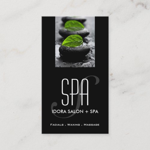 Spa and Massage Business Card Template