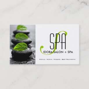 Spa and Massage Business Card Template