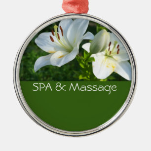 SPA and massage Metal Ornament