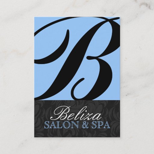 Customizable Spa Appointment Business Cards