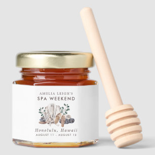 Spa Bachelorette Weekend Honey Jar Favors