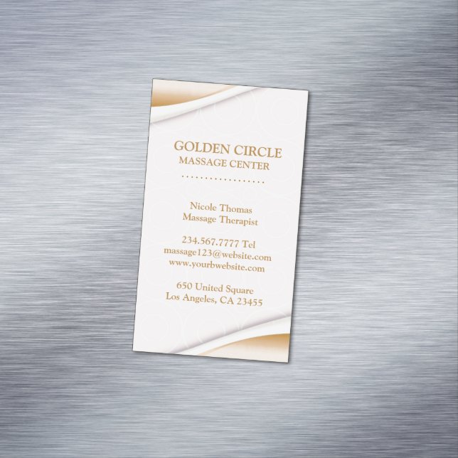 Spa Beauty Business Card Magnet (In Situ)