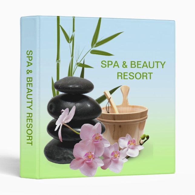 SPA & Beauty Resort Binders (Front/Spine)