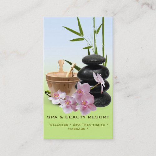 SPA &amp; Beauty Resort  Business Cards
