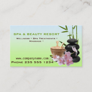 SPA & Beauty Resort  Business Cards