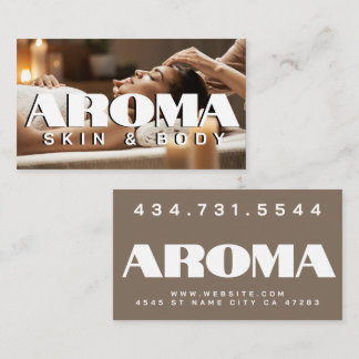 Spa Beauty Salon Business Card
