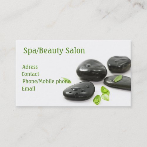 Spa/Beauty Salon Business Card