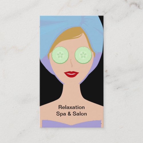 Spa Beauty Salon Business Card