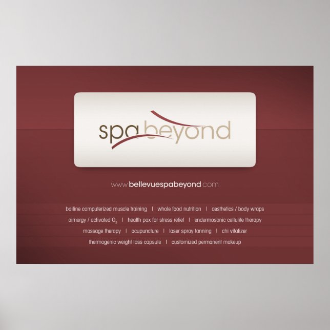 Spa Beyond Poster (Front)
