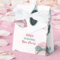 Spa Birthday Pamper Party Birthday  Favor Boxes