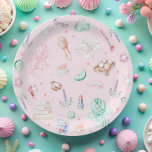 Spa Birthday Party Paper Plate<br><div class="desc">Spa Birthday Party Paper Plate. Matching items available.</div>
