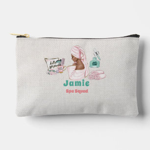 Spa Birthday Sleepover Pamper Birthday party Accessory Pouch